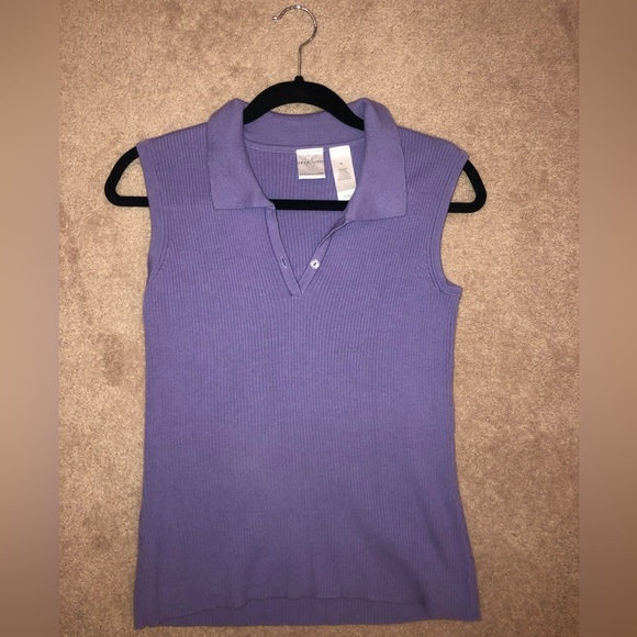 Emma James Collared Tank Top - Picture 2 of 6